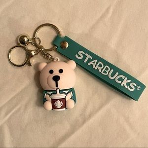 Starbucks Bear Keychain